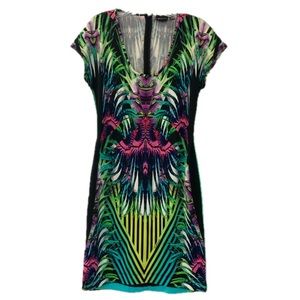 Just Cavalli Abstract Flora Dress